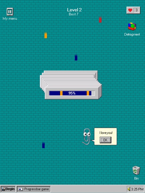 ProgressBar95 - retro desktop