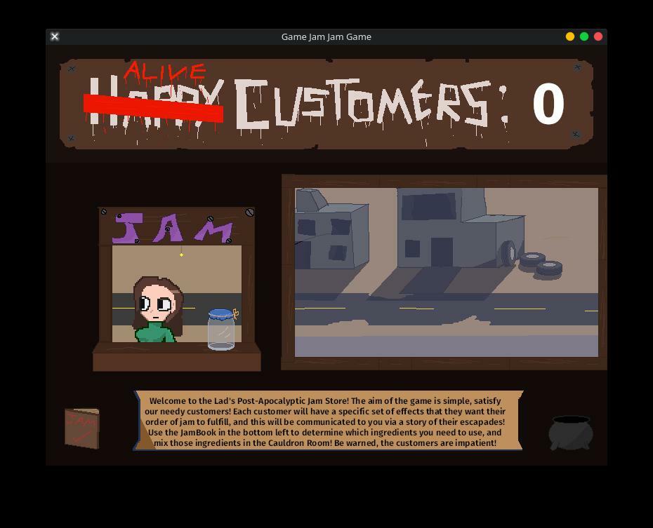 The game jam jam game