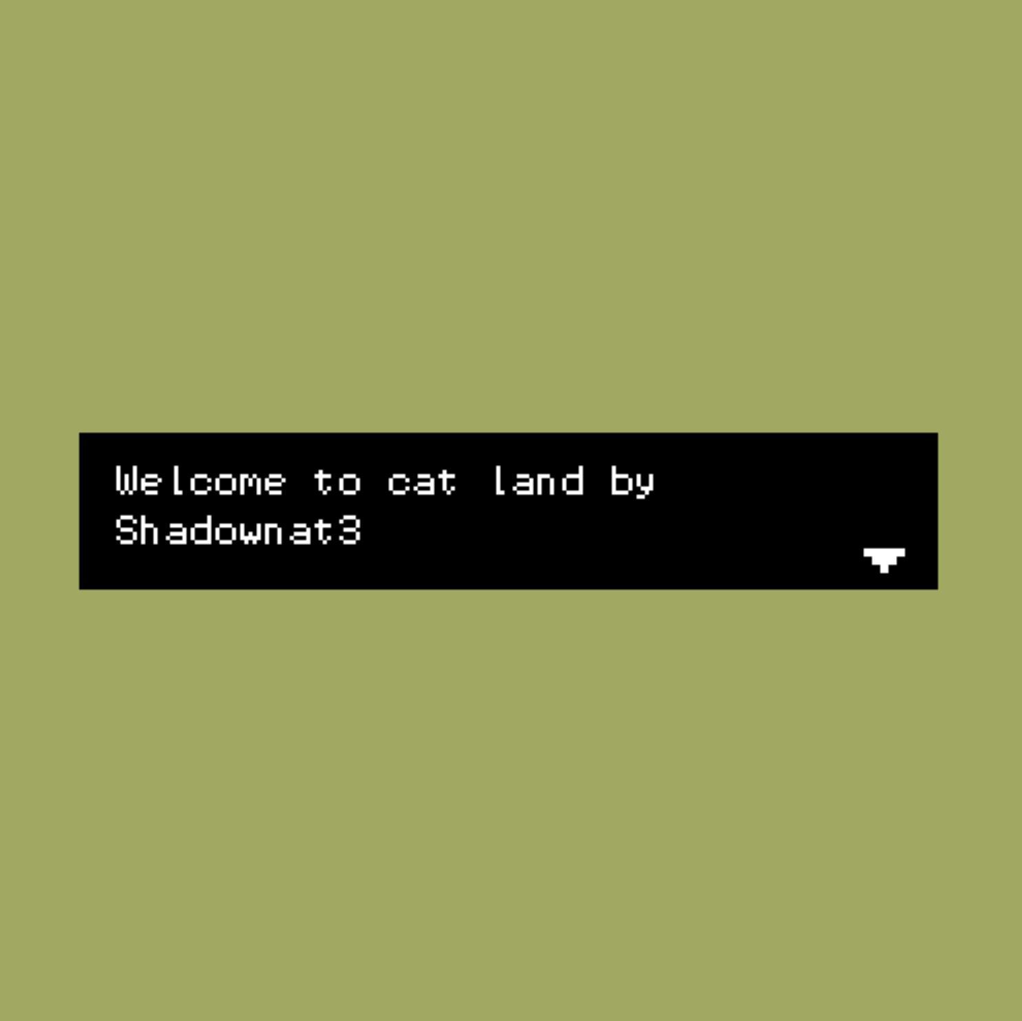 Welcome to Cat World