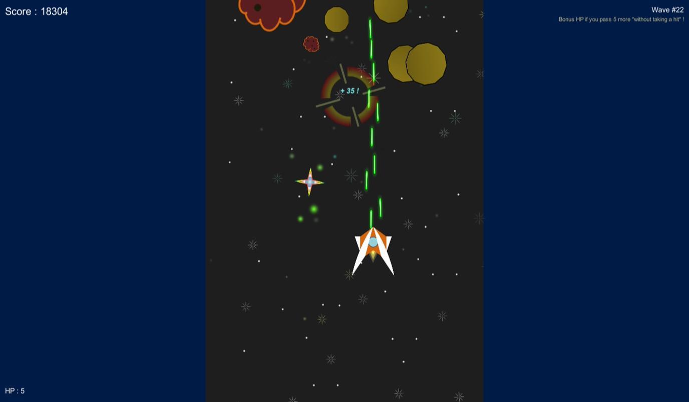 2D Space Shooter thingy - (Not) my first game
