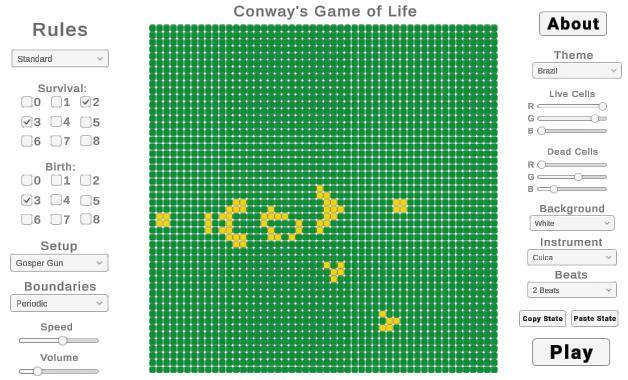 Conway's Game of Life (lr.gui)