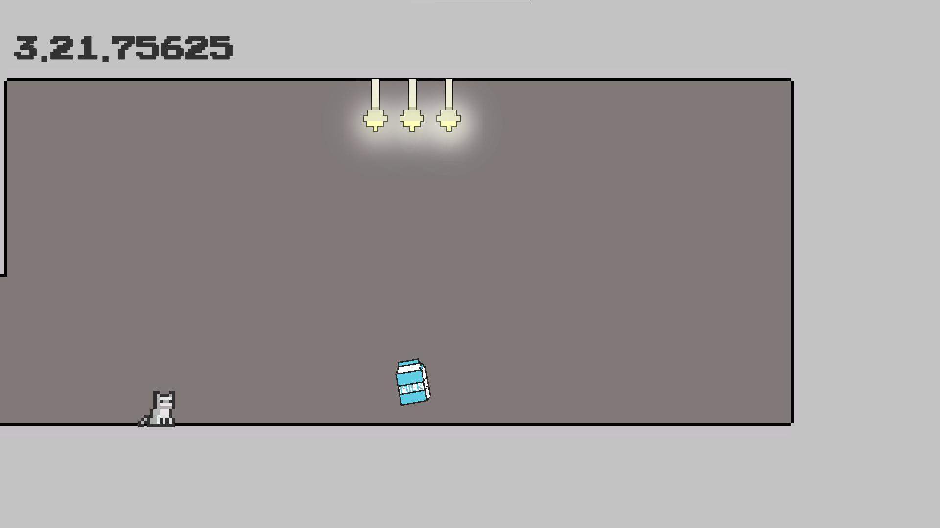 Milk Lasers and a cat