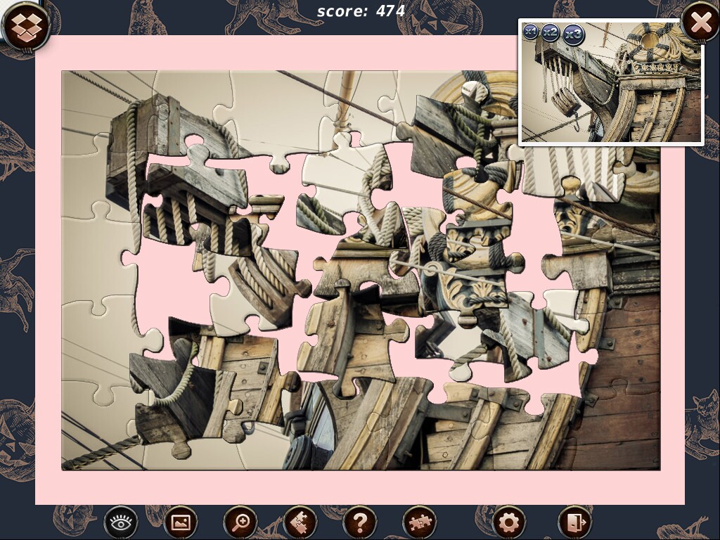 1001 Black Raven Jigsaw