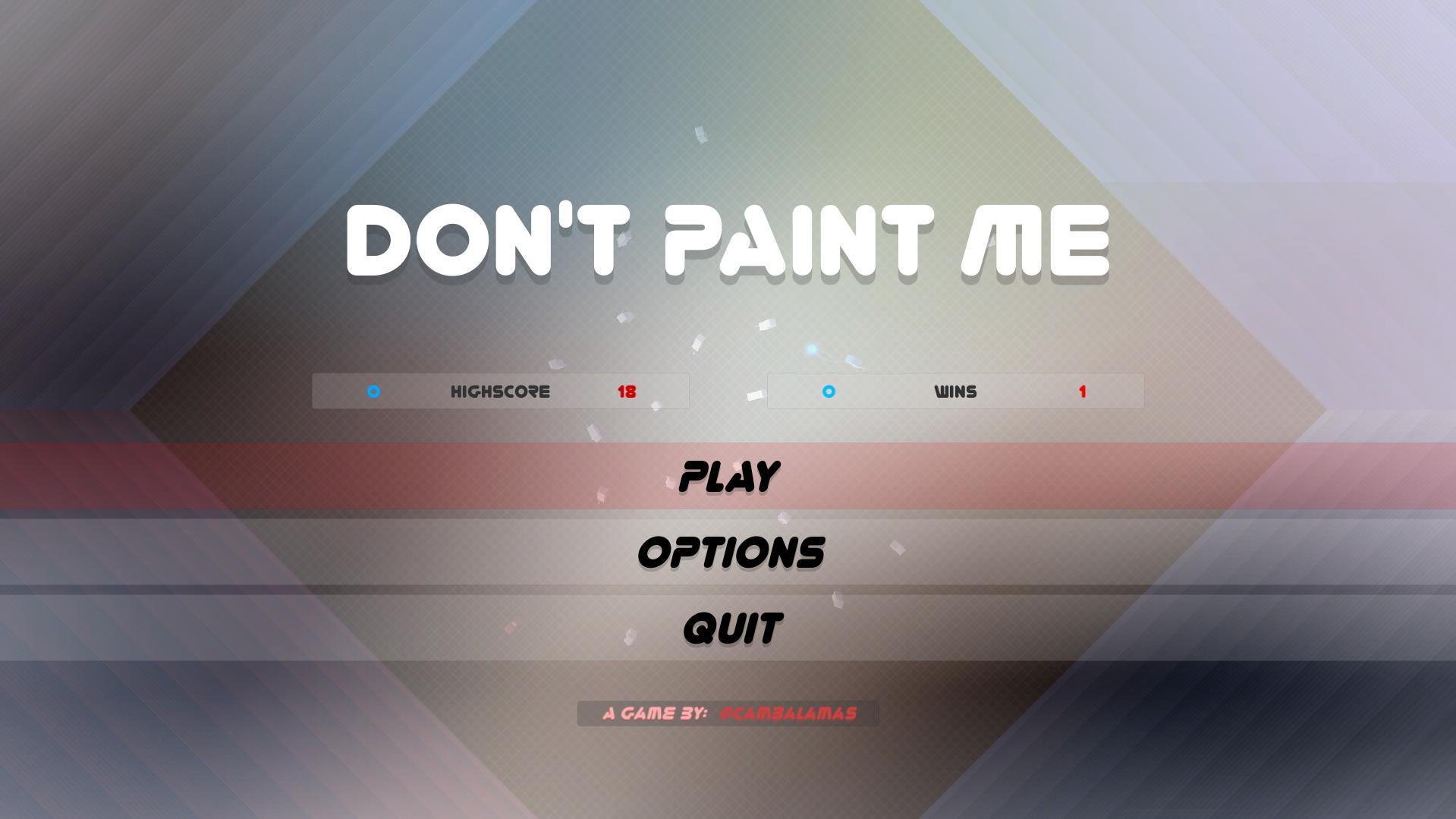 Paint me down. Don't Cheat on me игра.