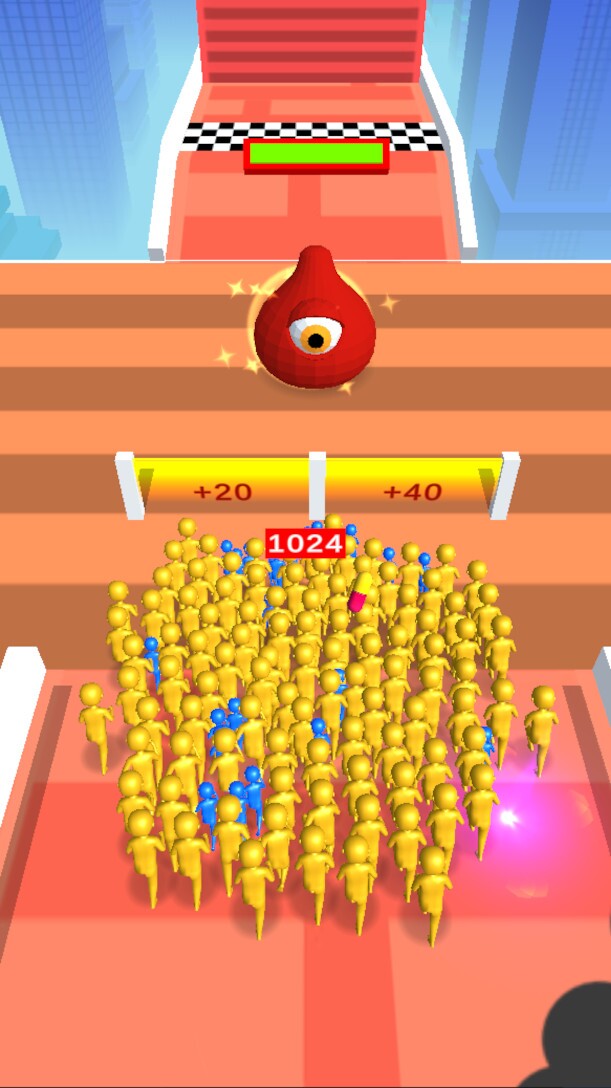 Stickman Crowd Fight