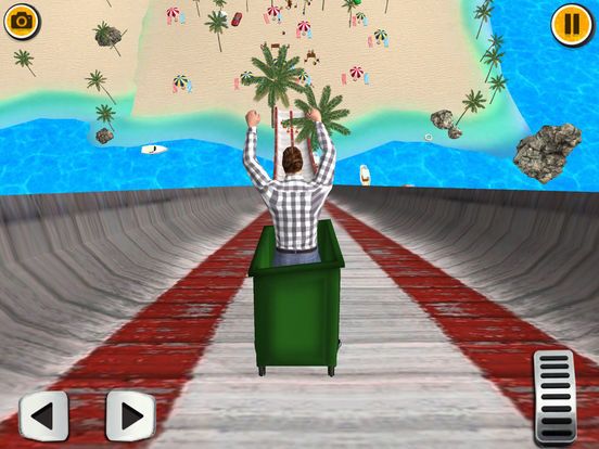 Wheels On Impossible Ramp