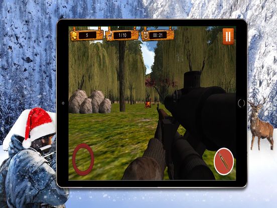 Deer Hunting Christmas Hunter: Stag Sniper Hunting