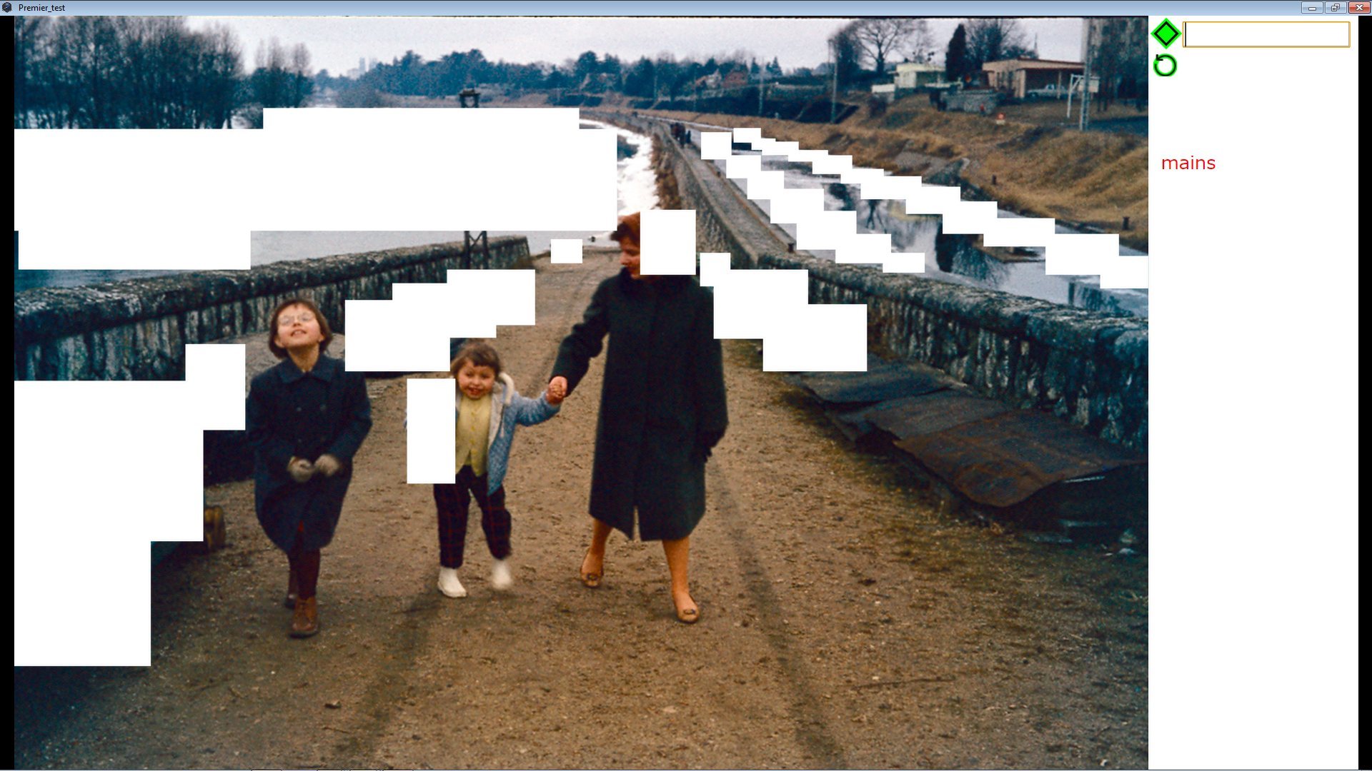 PORTRAIT PAYSAGE /// Evelyne et Marie-Christine /// 1962 - 1968