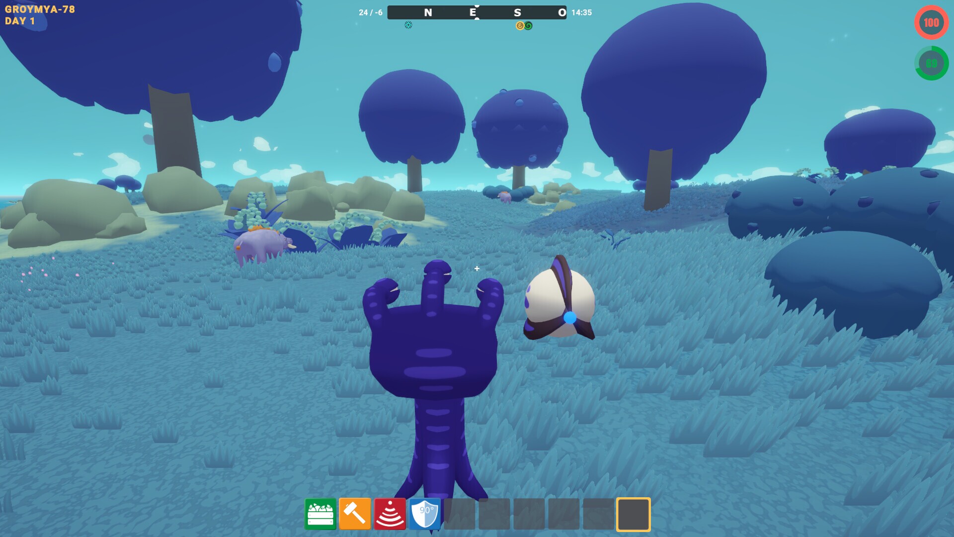 Exot gameplay visual