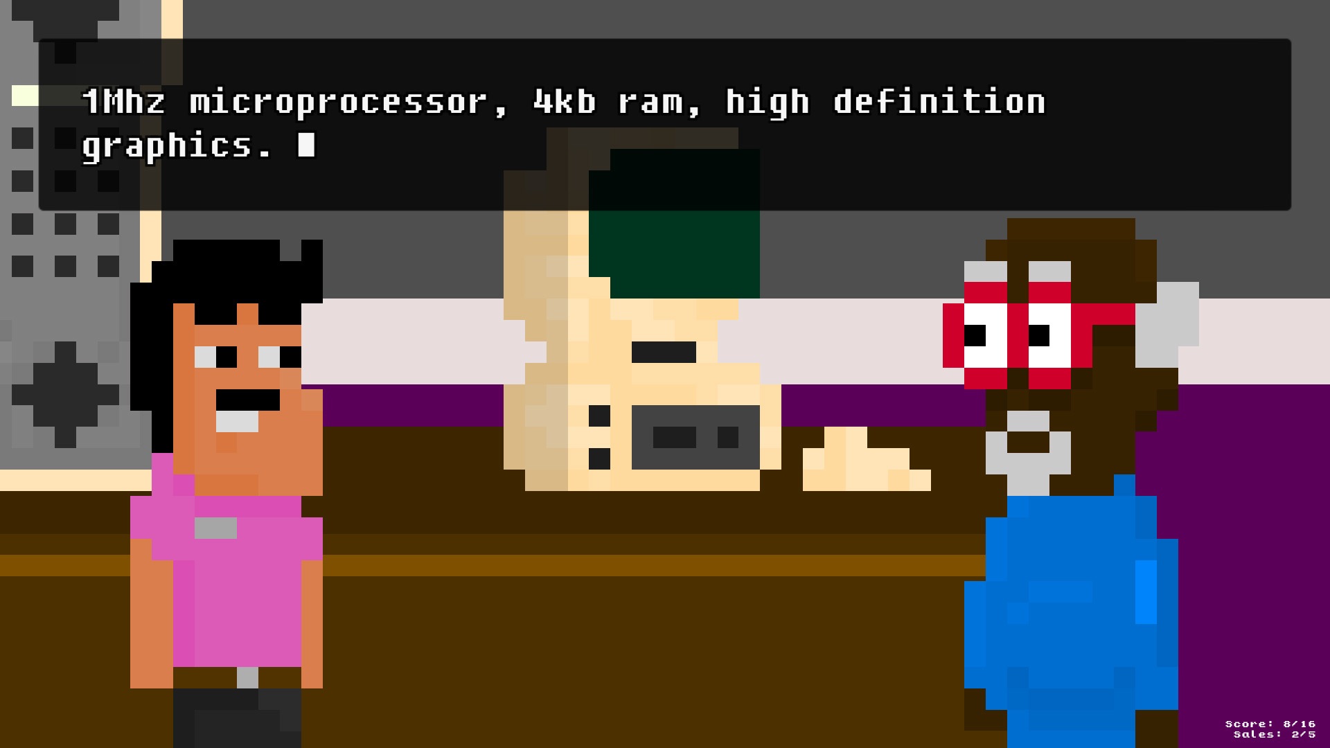 Sassy Salesman Simulator