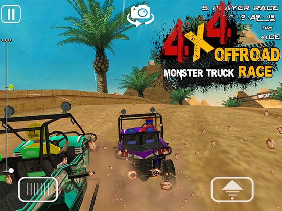 4x4 OFFROAD MONSTER TRUCK RACE