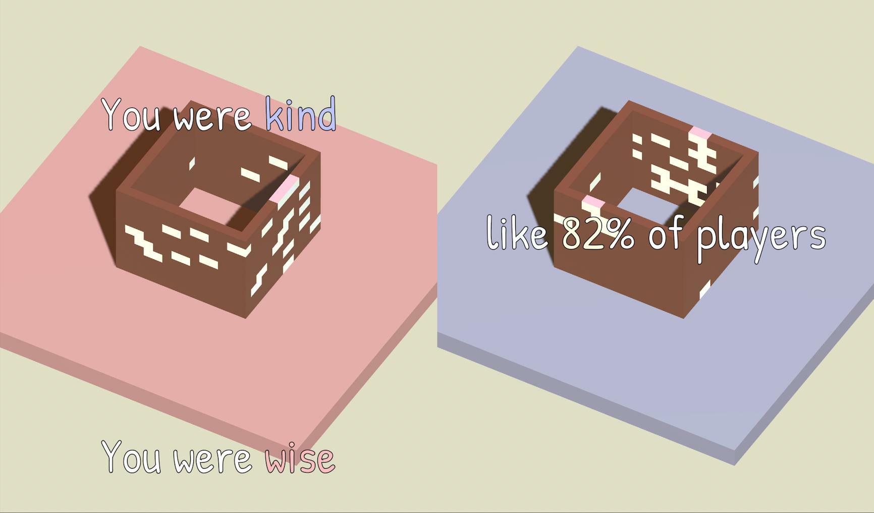 You are red. You are blue.