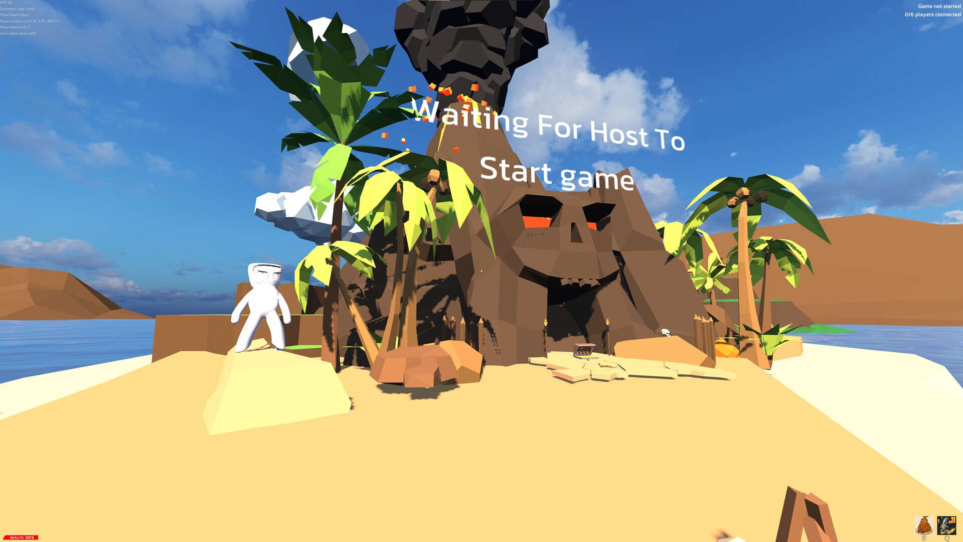 Brainrot Battle Royale gameplay visual