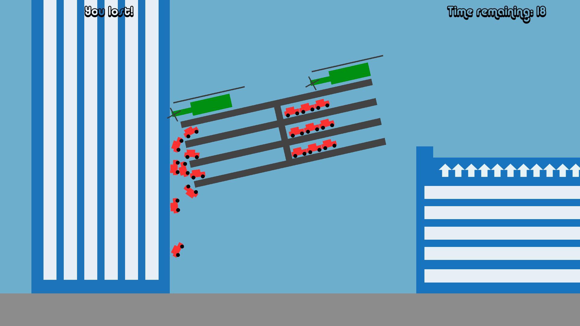 Omg they stealing parking lot!