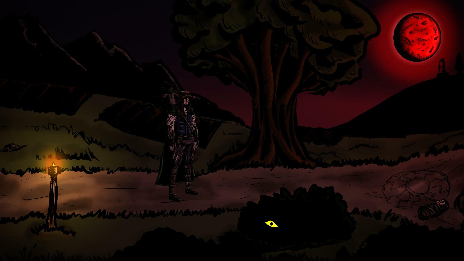 Under the Blood Moon