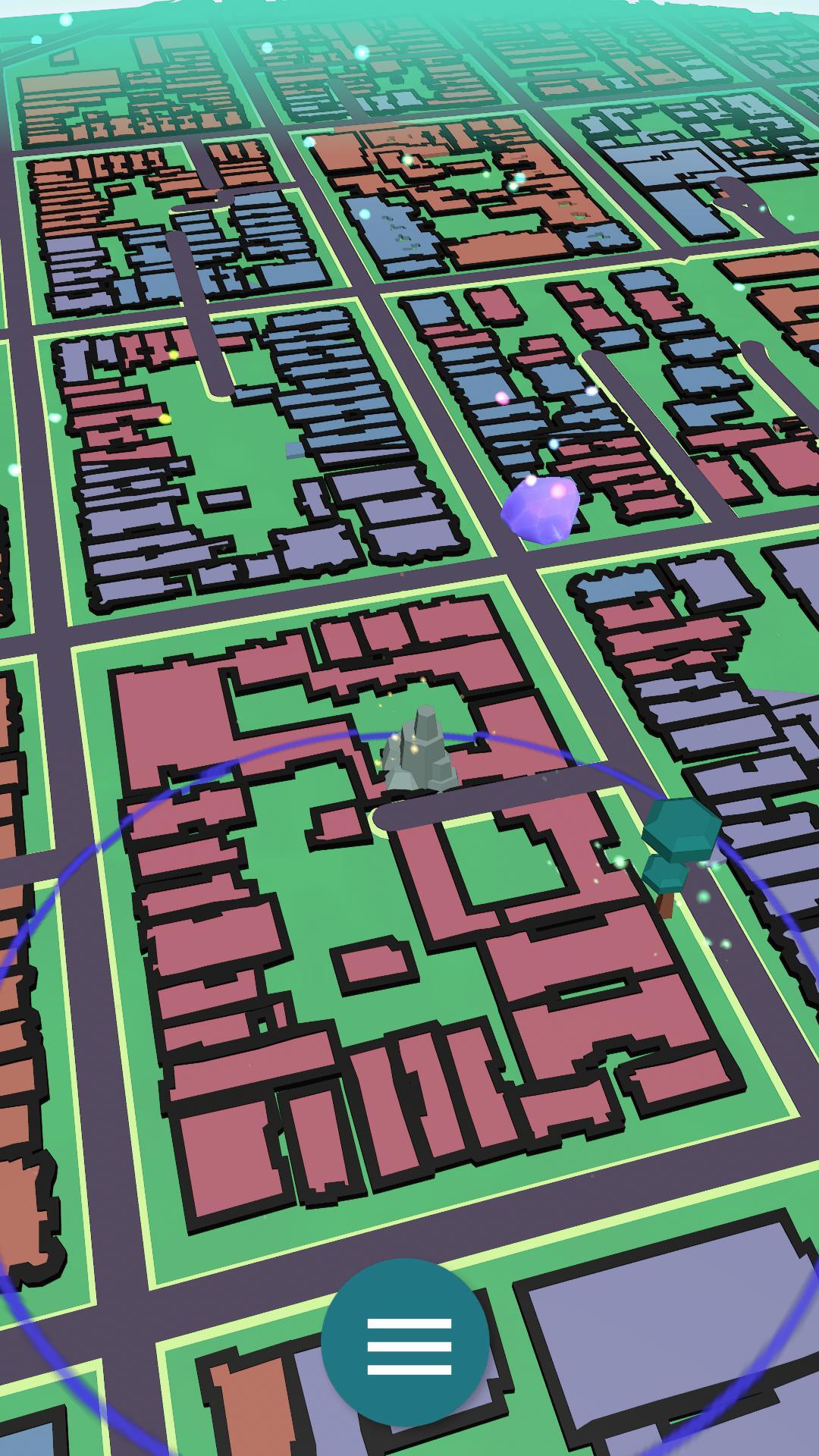 Wanderer, a location-based mobile game