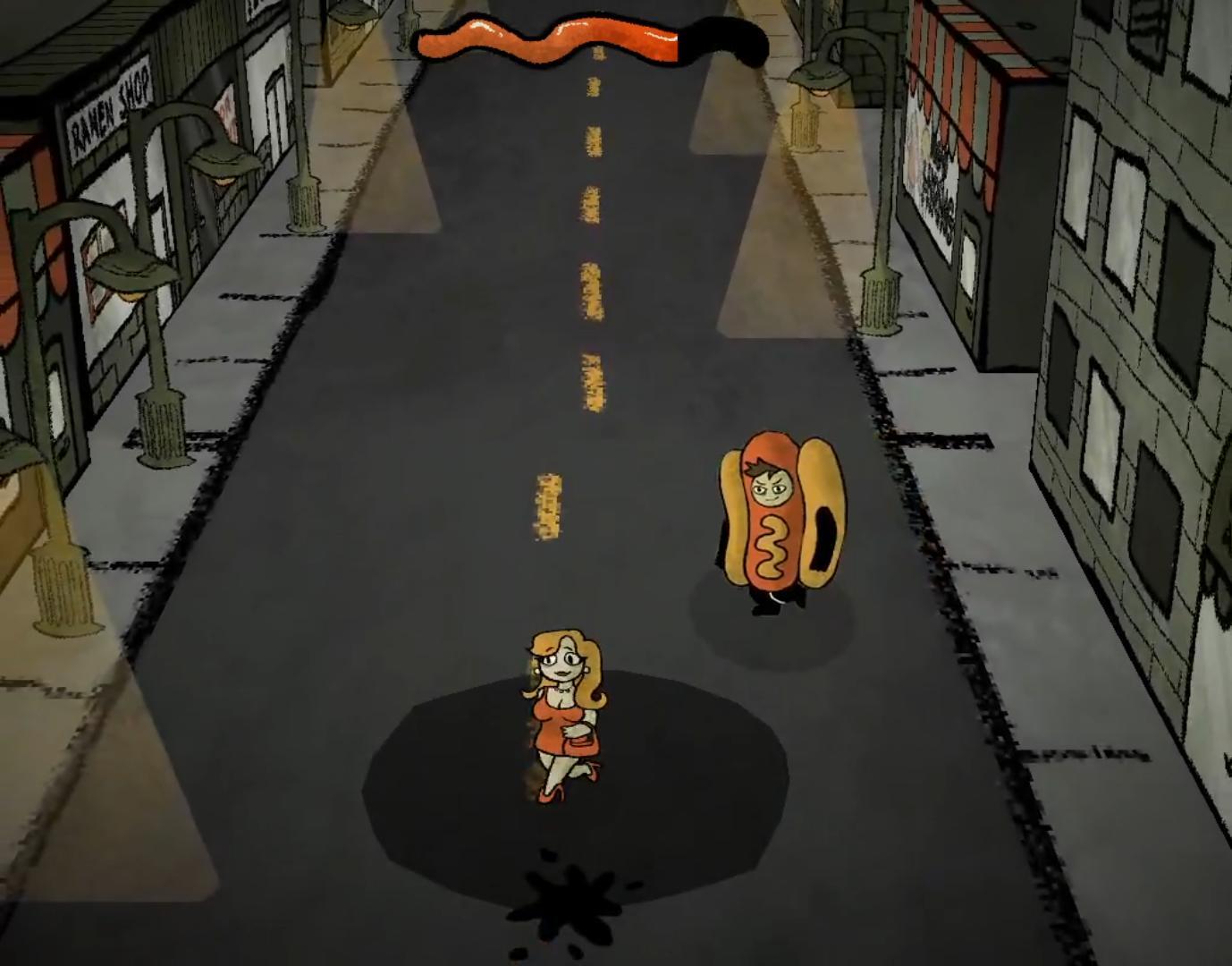 Hotdog Man's Delicious Intent: A Stealth Advertising Campaign for Ghost Pepper Frankfurters