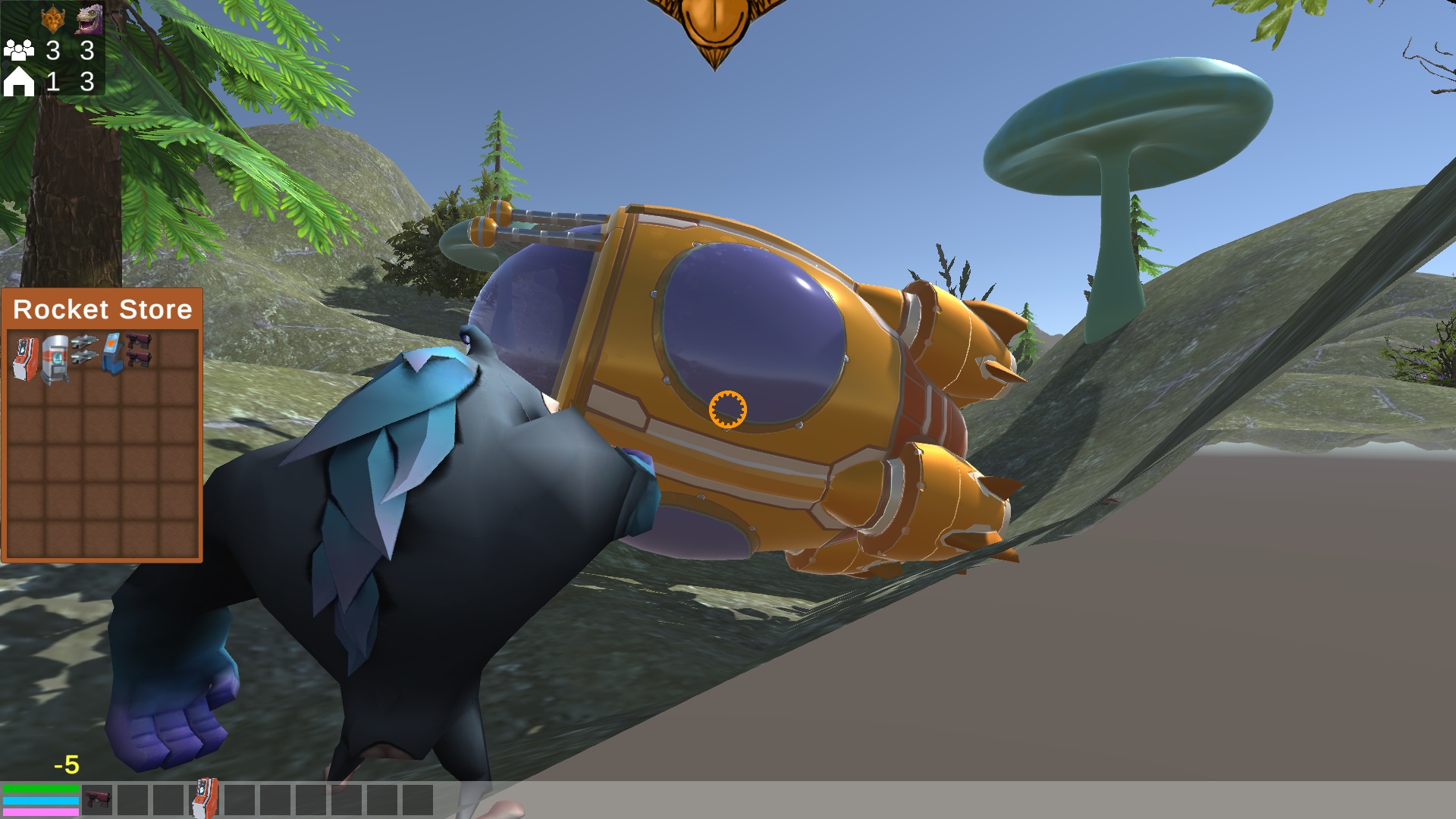 Space Monkeys (itch) (LewyT) screenshot