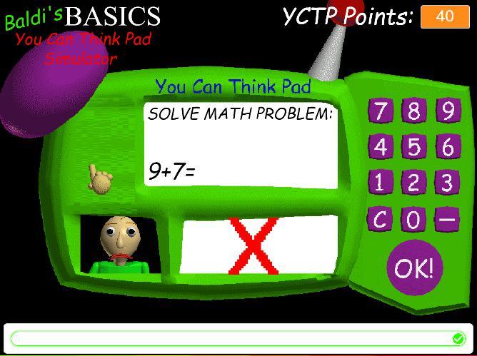 Baldi's Basics Y.C.T.P. Simulator