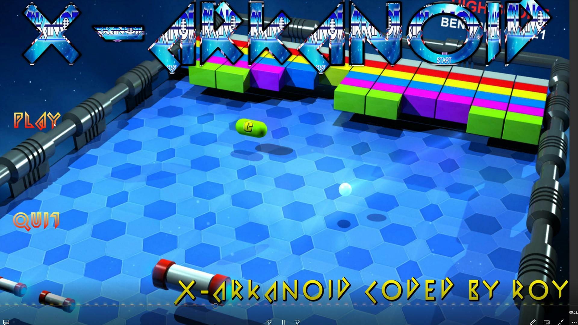 X-Arkanoid !!