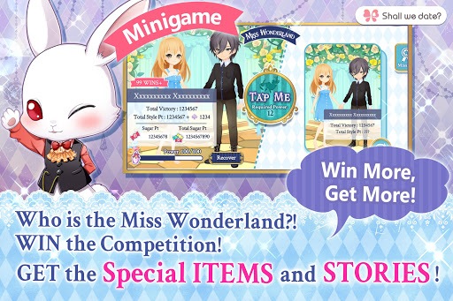 Lost Alice in Wonderland Shall we date otome games