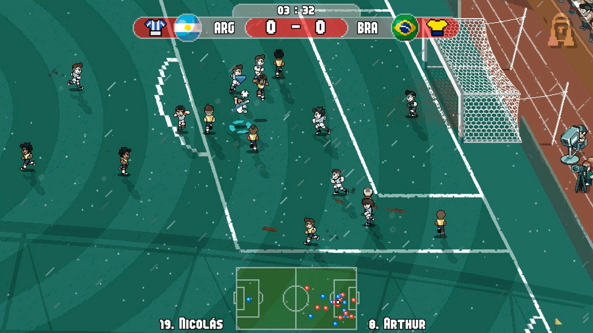 Pixel Cup Soccer - Ultimate Edition screenshot