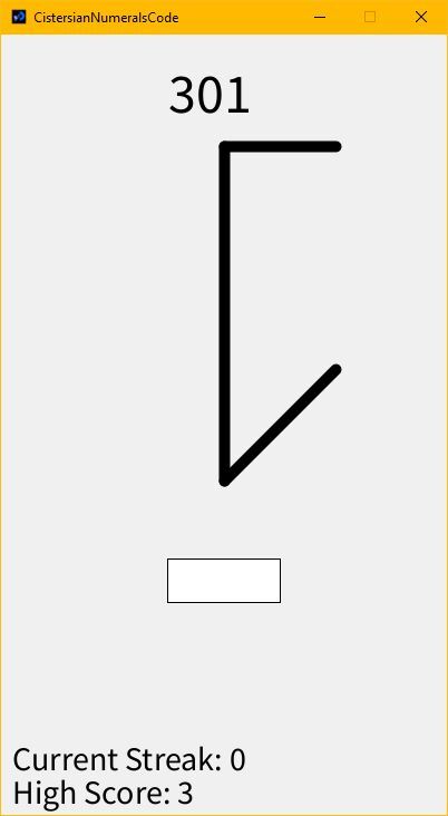Cistercian Numerals Quiz