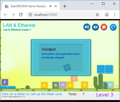 CramFLASH LAN & Ethernet Random Flashcard App