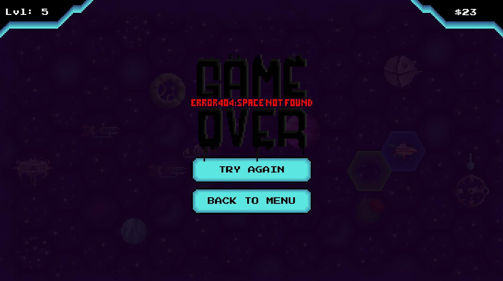 404: Space Not Found