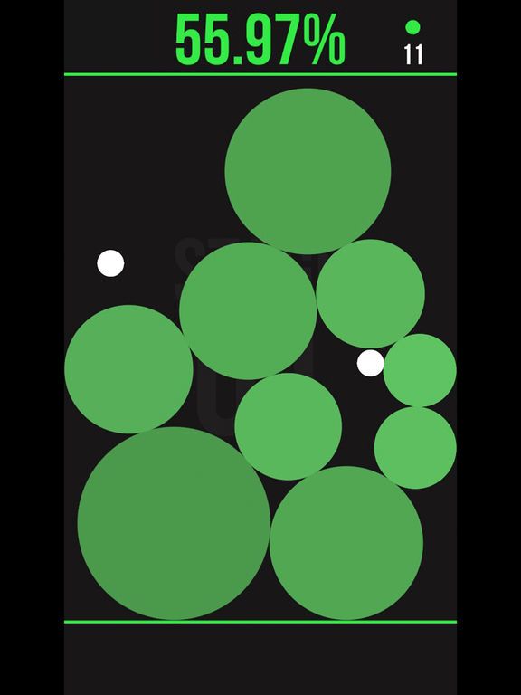 Filling: fill 66% of the level