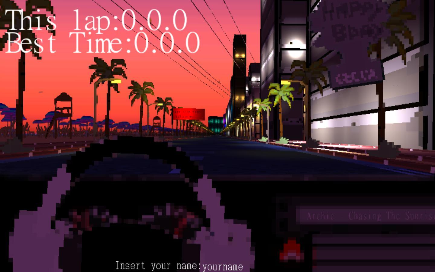 T a k e y o u r t i m e レースゲーム