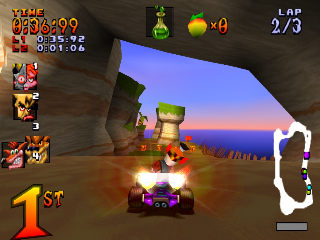 crash team racing playstation 1