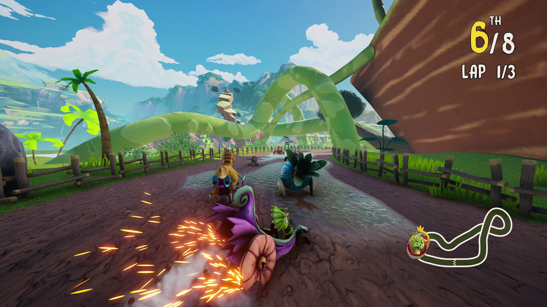 Gigantosaurus: Dino Kart screenshot