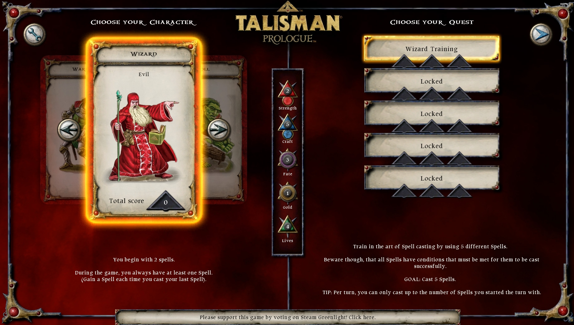 Talisman: Prologue