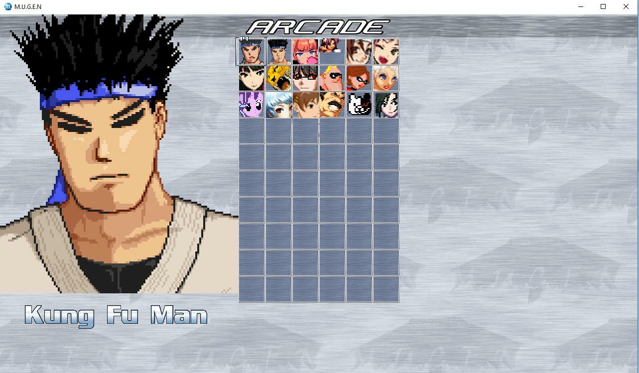 Mugen Build Game Prototype by The Movies, Artwork and Videogames Page
