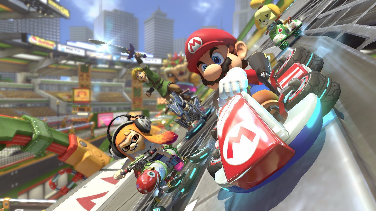 Fotos Do Slide do Jogo Mario Kart 8 Deluxe