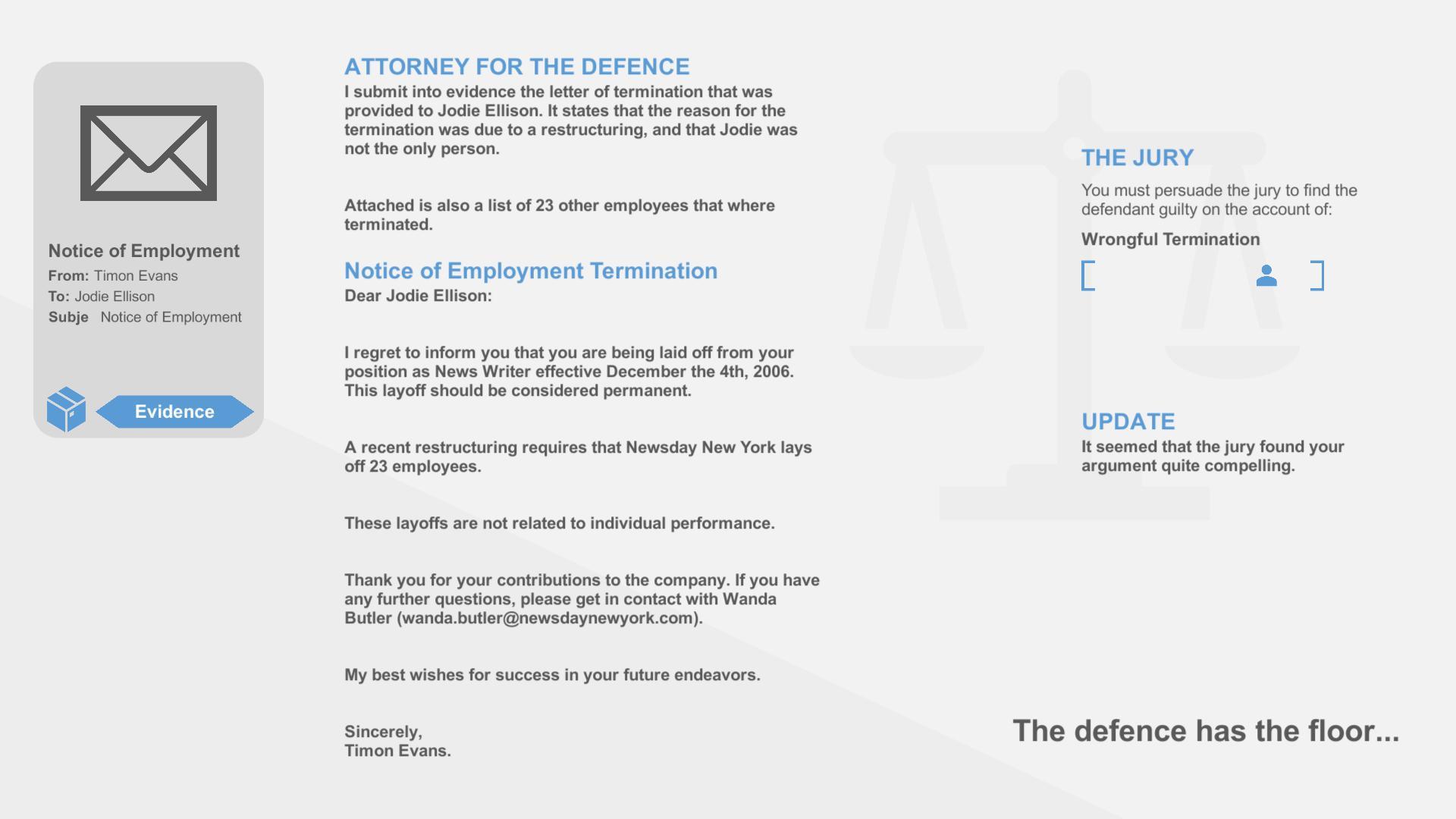 MiniJam 46 - Justice