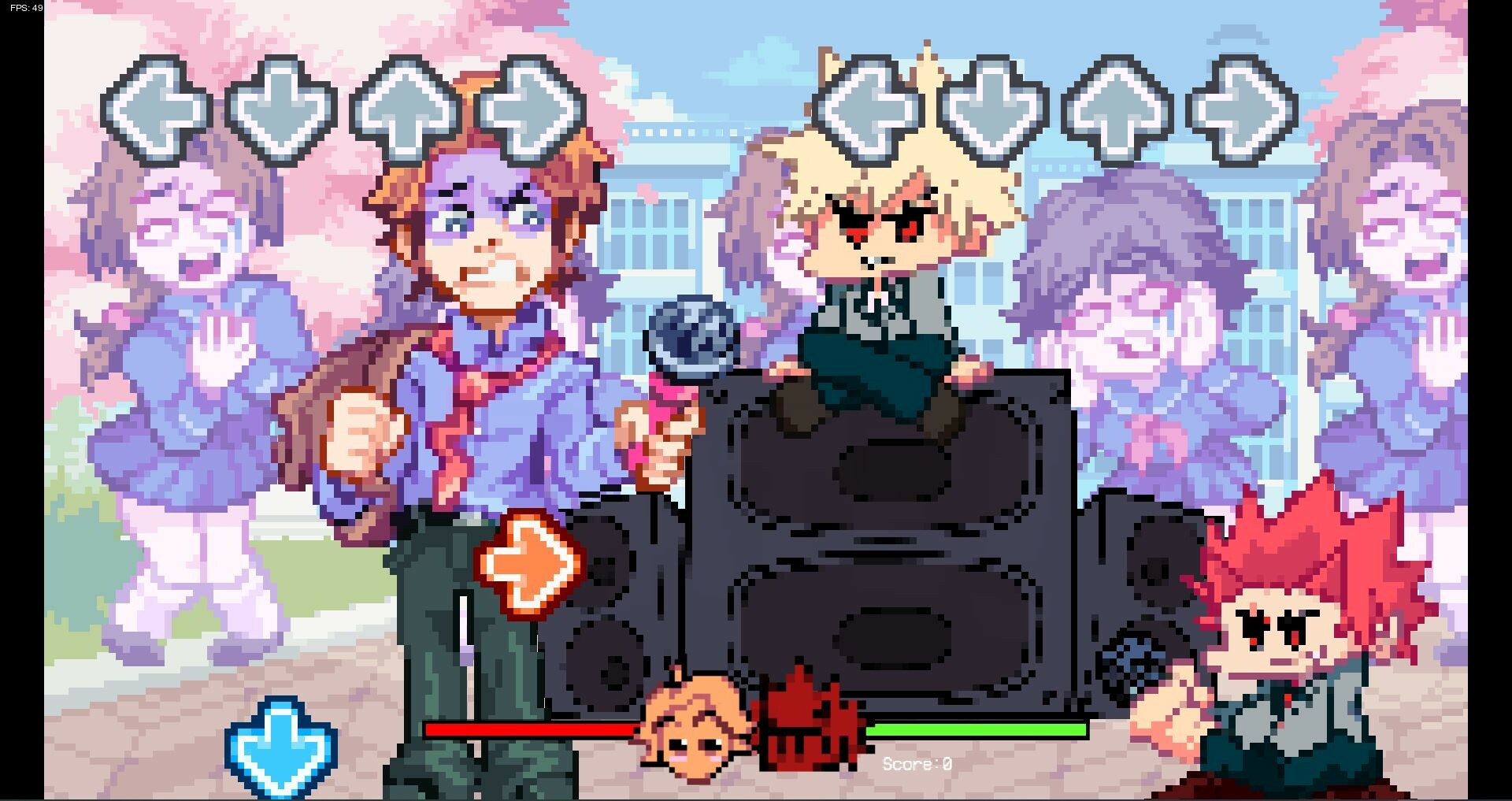 Friday Night Funkin - Kirishima and Bakugou My Hero Academia Skin Mod