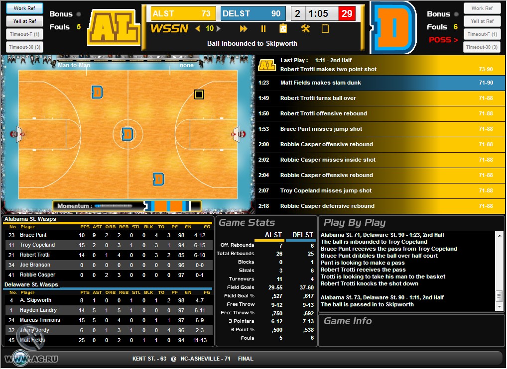 Draft Day Sports: College Basketball 2