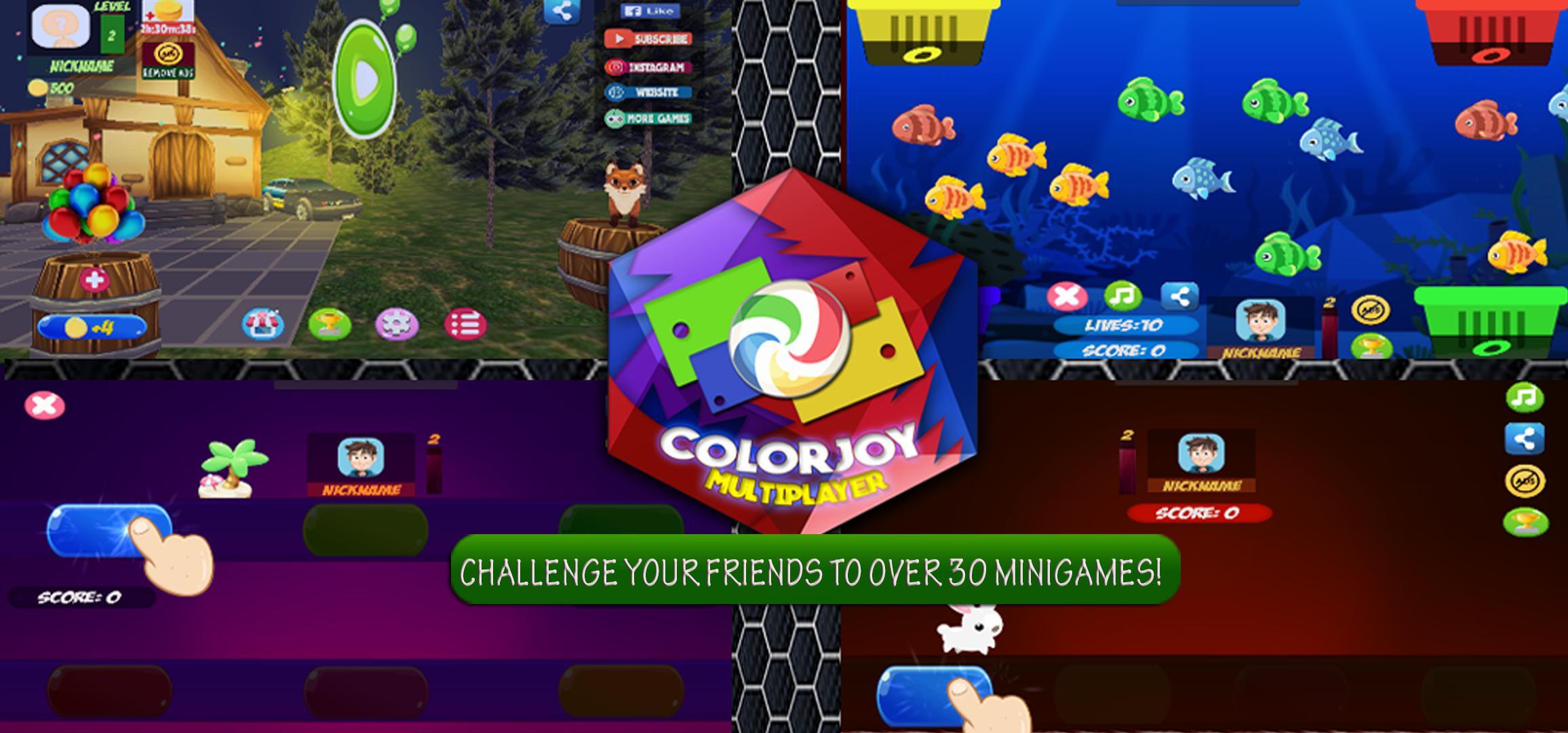 ColorJoy Minigames