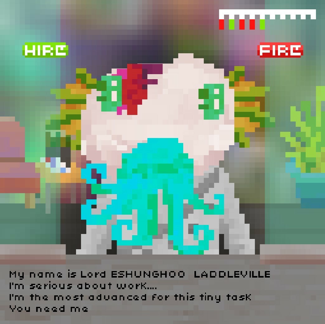 Alien Job Interview Simulator