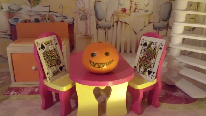 Halloween with an unexpected guest