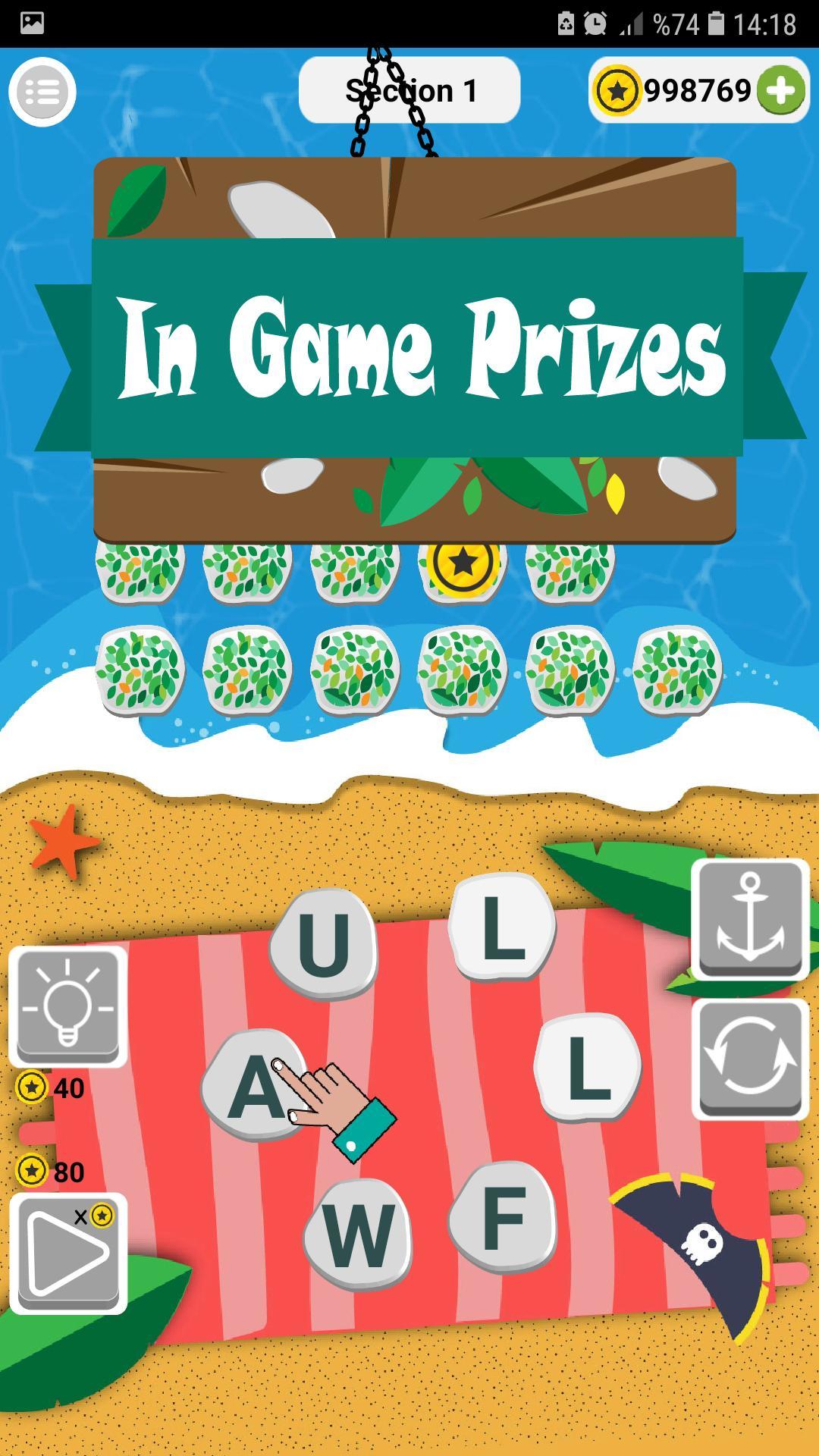 Word Island - Anagram - Word Puzzle Game