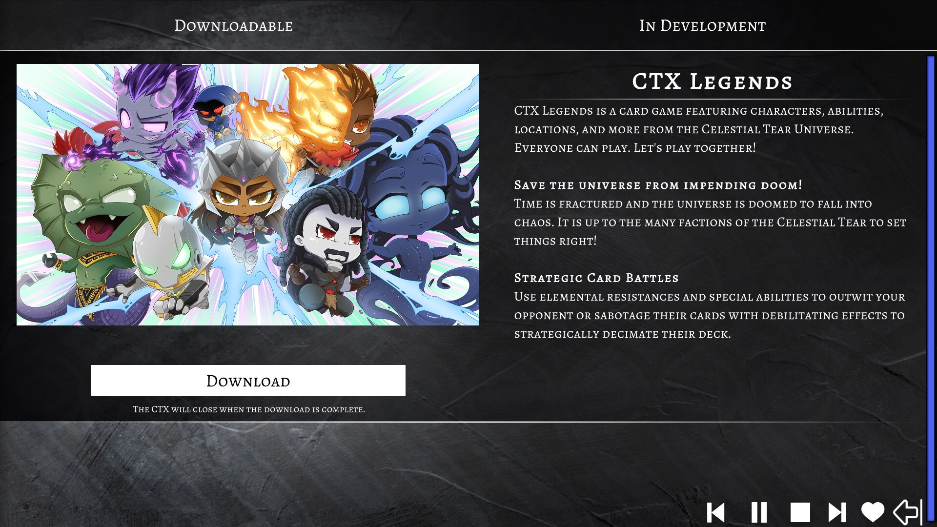 Celestial Tear Experience