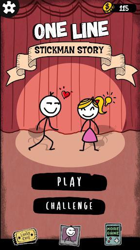 One Line - Stickman Story