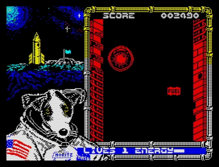 MORITZ TO THE MOON 48K