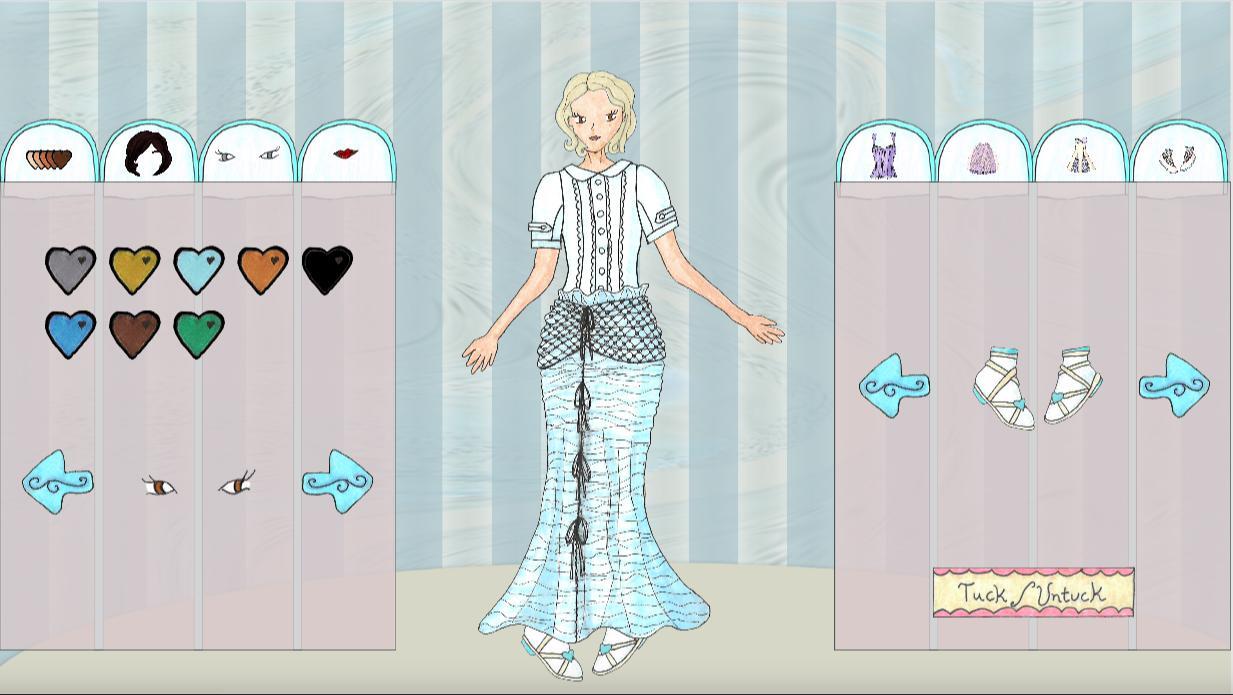 Princess of Hearts: A Kira Jane Dress-up Game