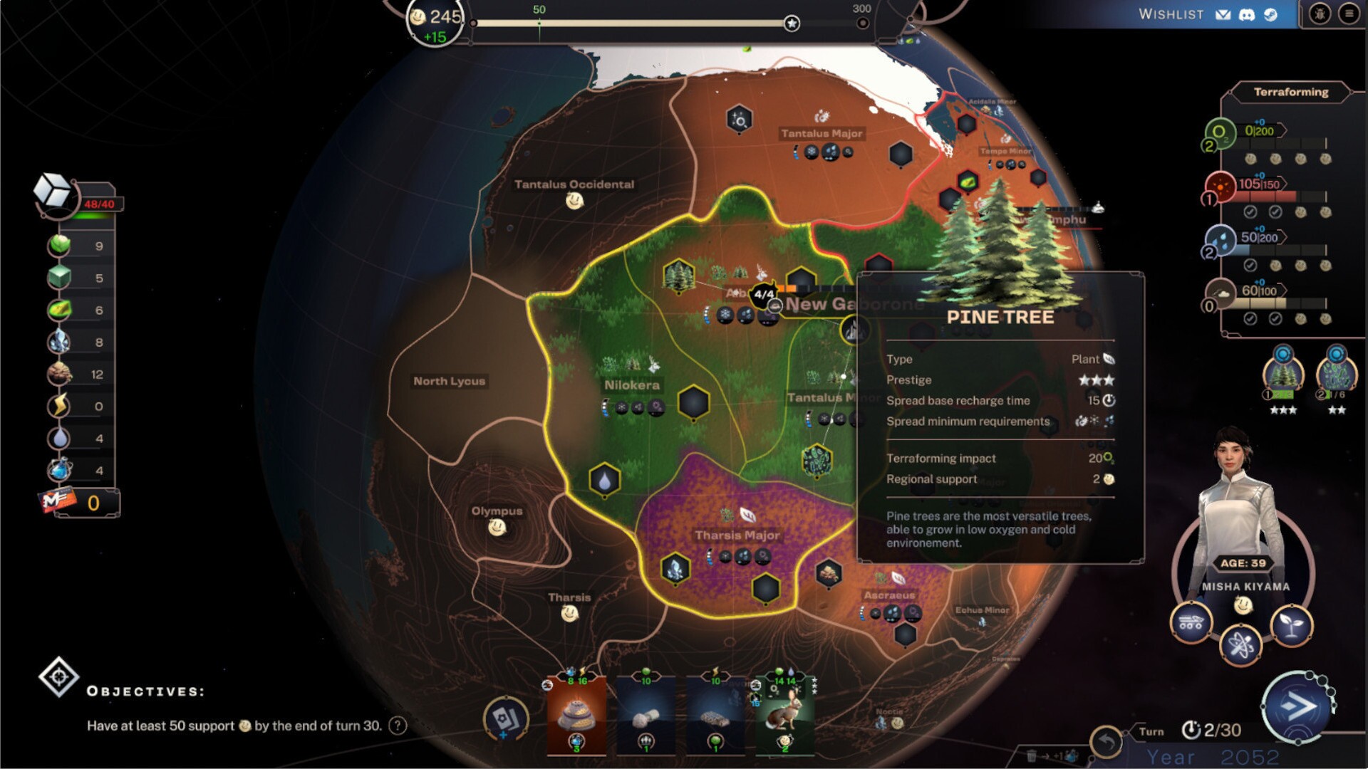 Terraformers: First Steps on Mars