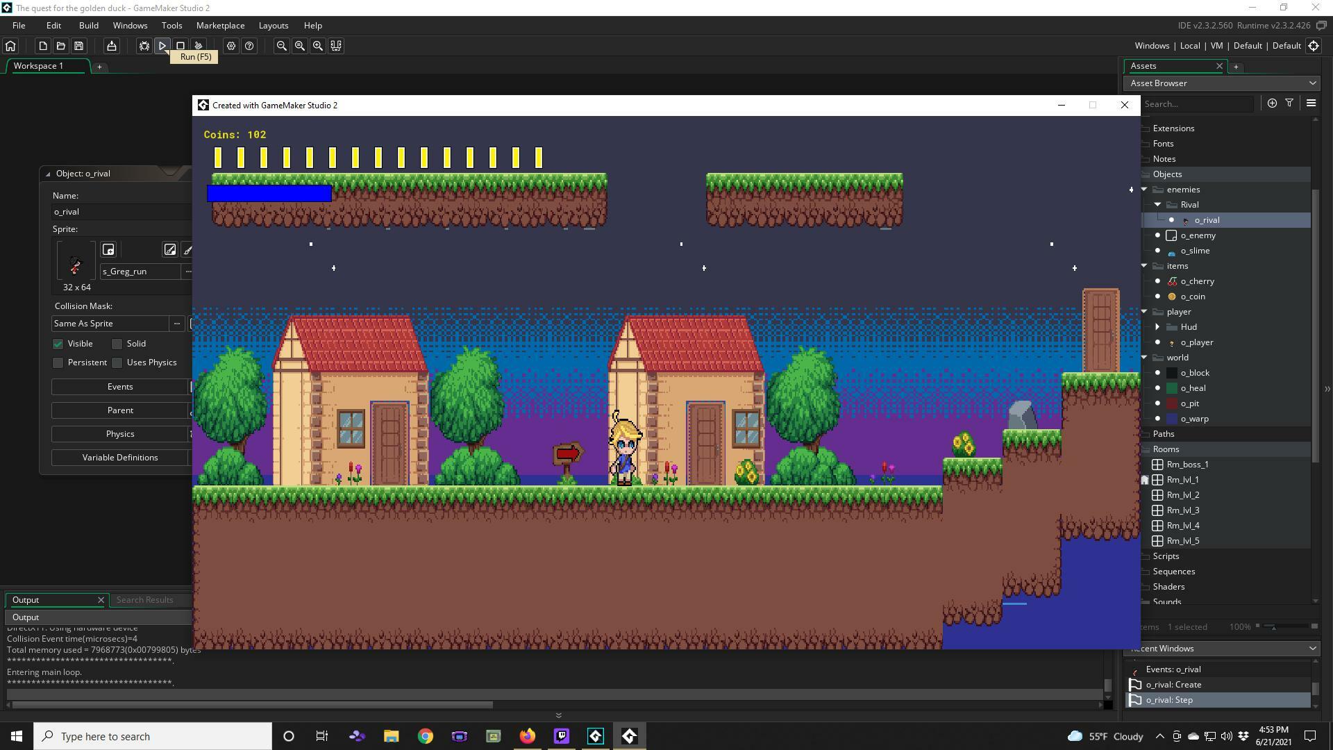 The Quest for the golden duck