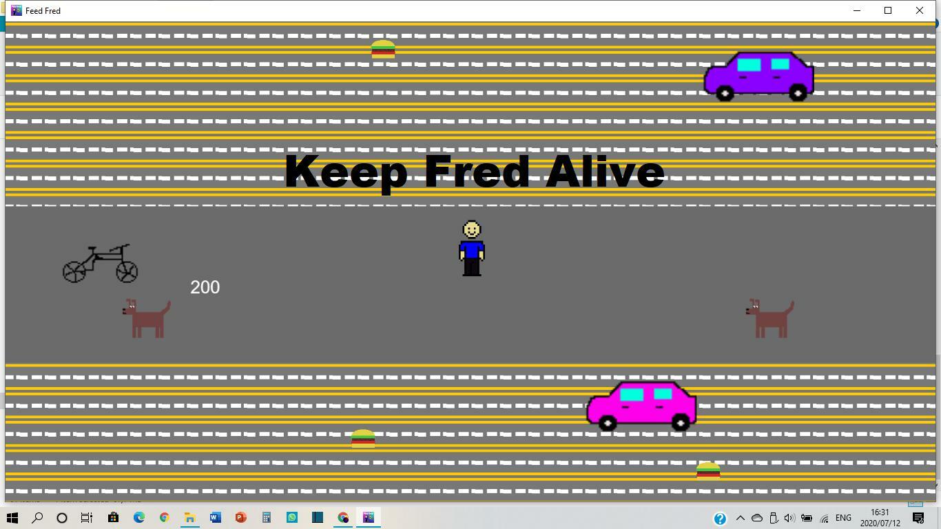 Feed Fred (GMTK Game Jam 2020)
